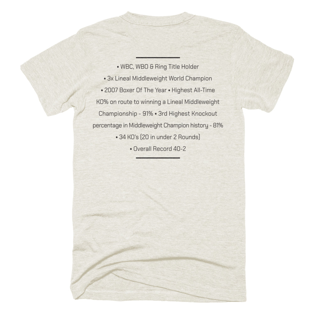 Kelly "The Ghost" Pavlik tee, view 2 by Youngstown Clothing Co.