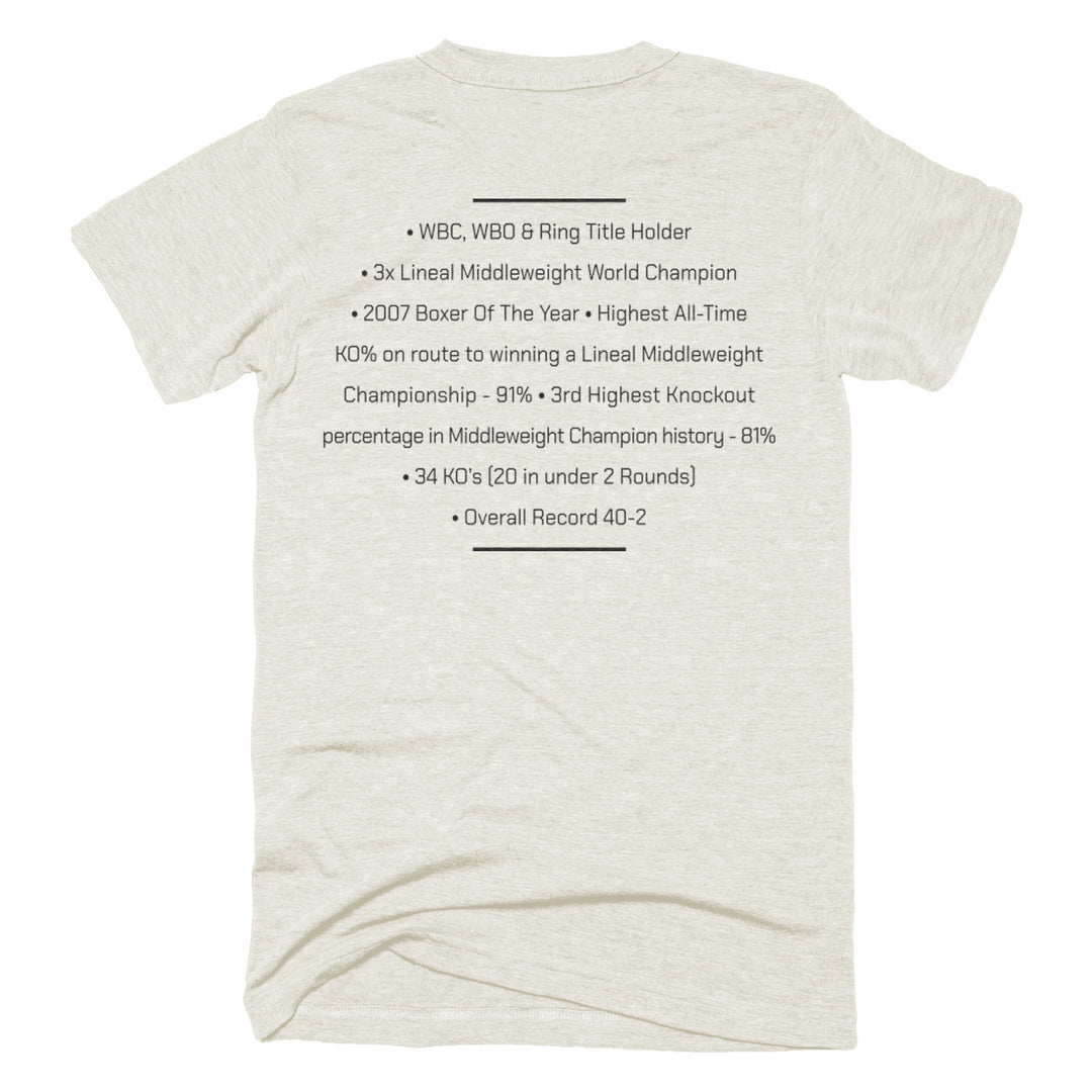Kelly "The Ghost" Pavlik tee, view 2 by Youngstown Clothing Co.