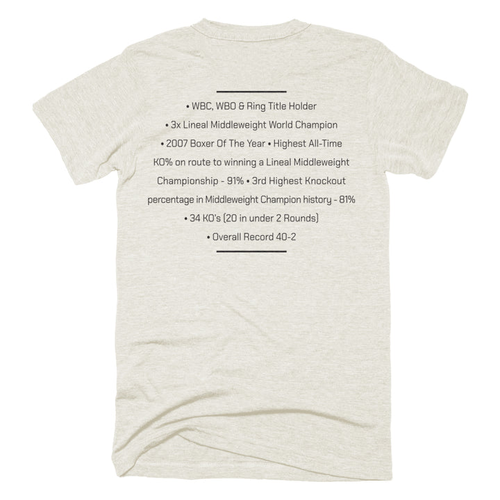 Kelly "The Ghost" Pavlik tee, view 2 by Youngstown Clothing Co.