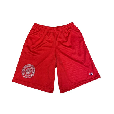 Badge Logo Champion Shorts (Red)