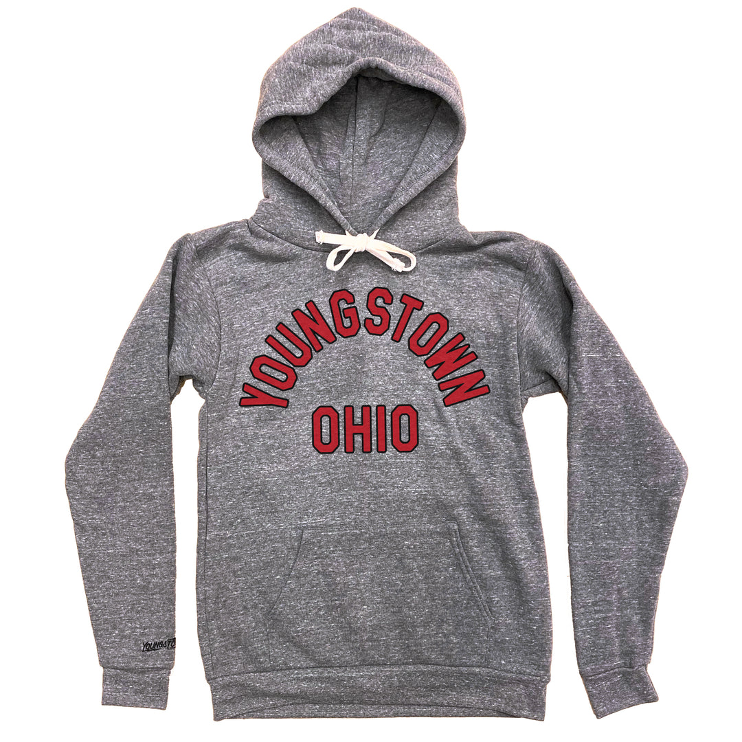 Youngstown Ohio Hoodie in Heather Vintage Gray by Youngstown Clothing Co.