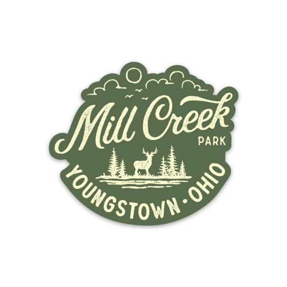 Mill Creek Park | Deer Badge Sticker