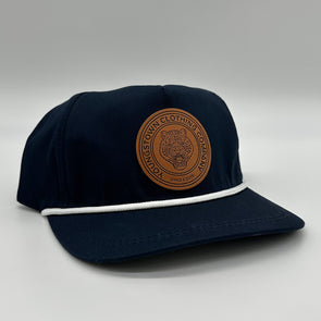 YCC Tiger Snapback Rope Hat (Leather Badge Logo)
