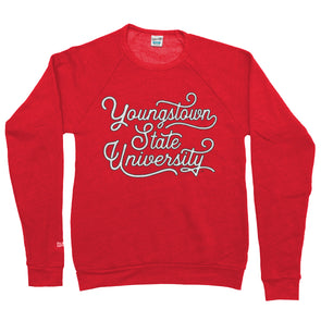 YSU Script Sweatshirt