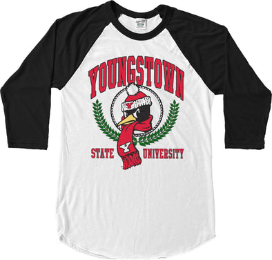 Youngstown State Crest Baseball Tee