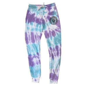 Tie-Dye Badge Logo Joggers (Cotton Candy)