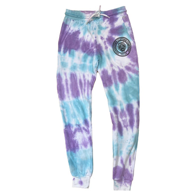 Tie-Dye Badge Logo Joggers (Cotton Candy)