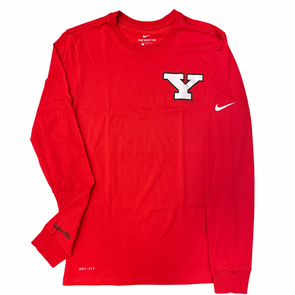 Nike Youngstown State Block Y Long Sleeve T-Shirt